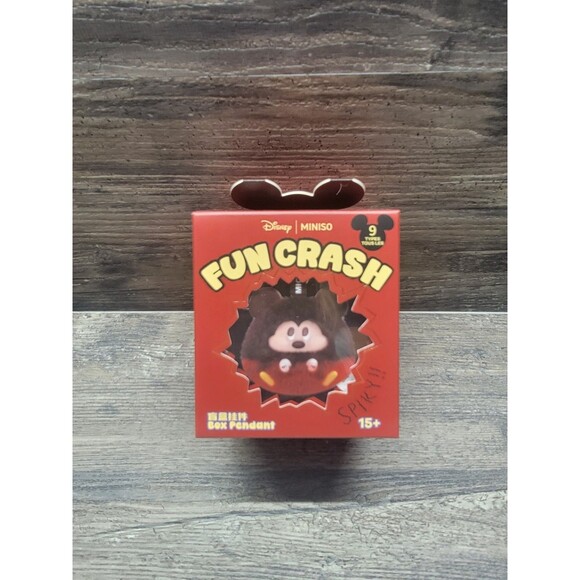 Miniso X Disney Mickey Fun Crash Series Plush Pendant Blind Box - Picture 1 of 4